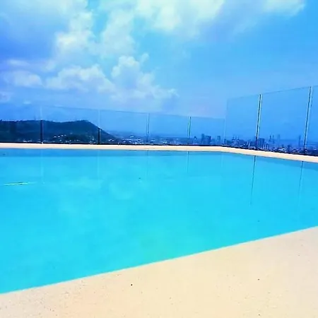 2br 2ba Con Balcon En L Y Vista Abierta, Piscina 360 Piso 27, A Pasos Del Mar Y Murallas Apartment Cartagena